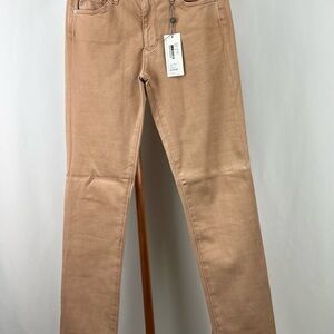 NWT Prima Sateen AG Stretchy Skinny Jeans, color Rosewater